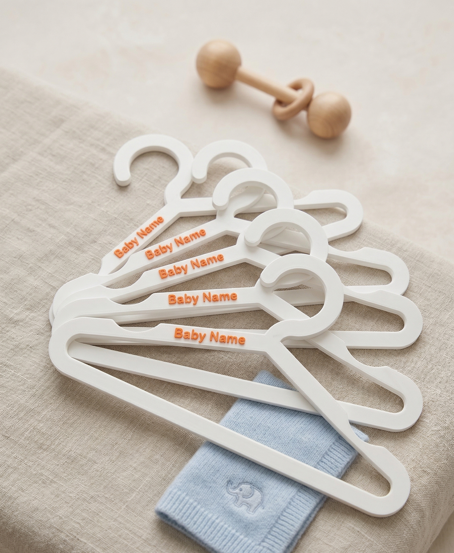 Personalised Baby Name Hangers