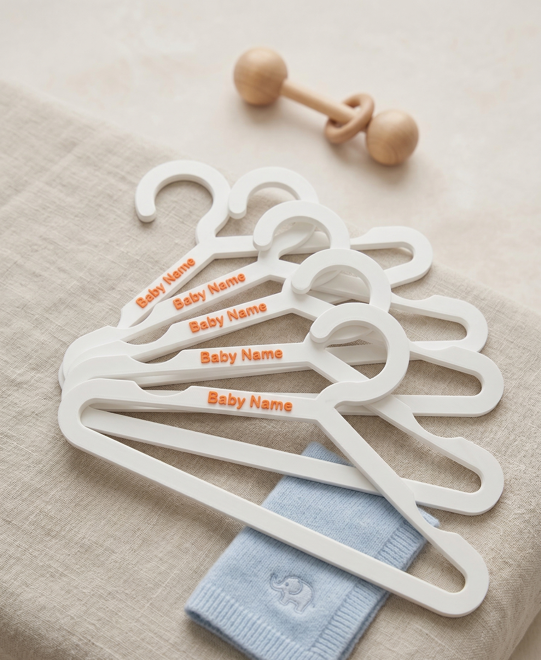Personalised Baby Name Hangers