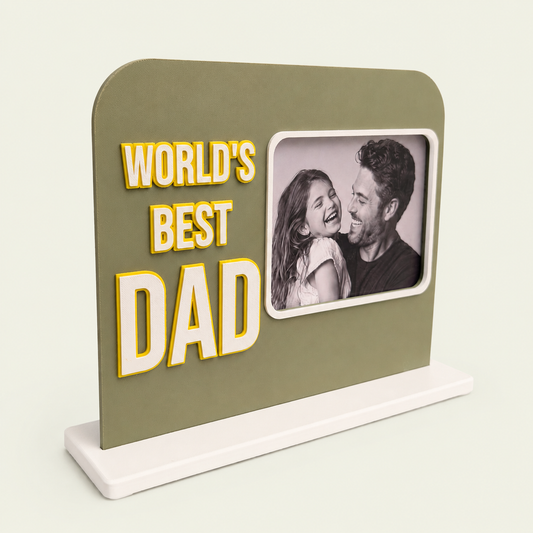 Personalised Father's Day Photo Desk Standee