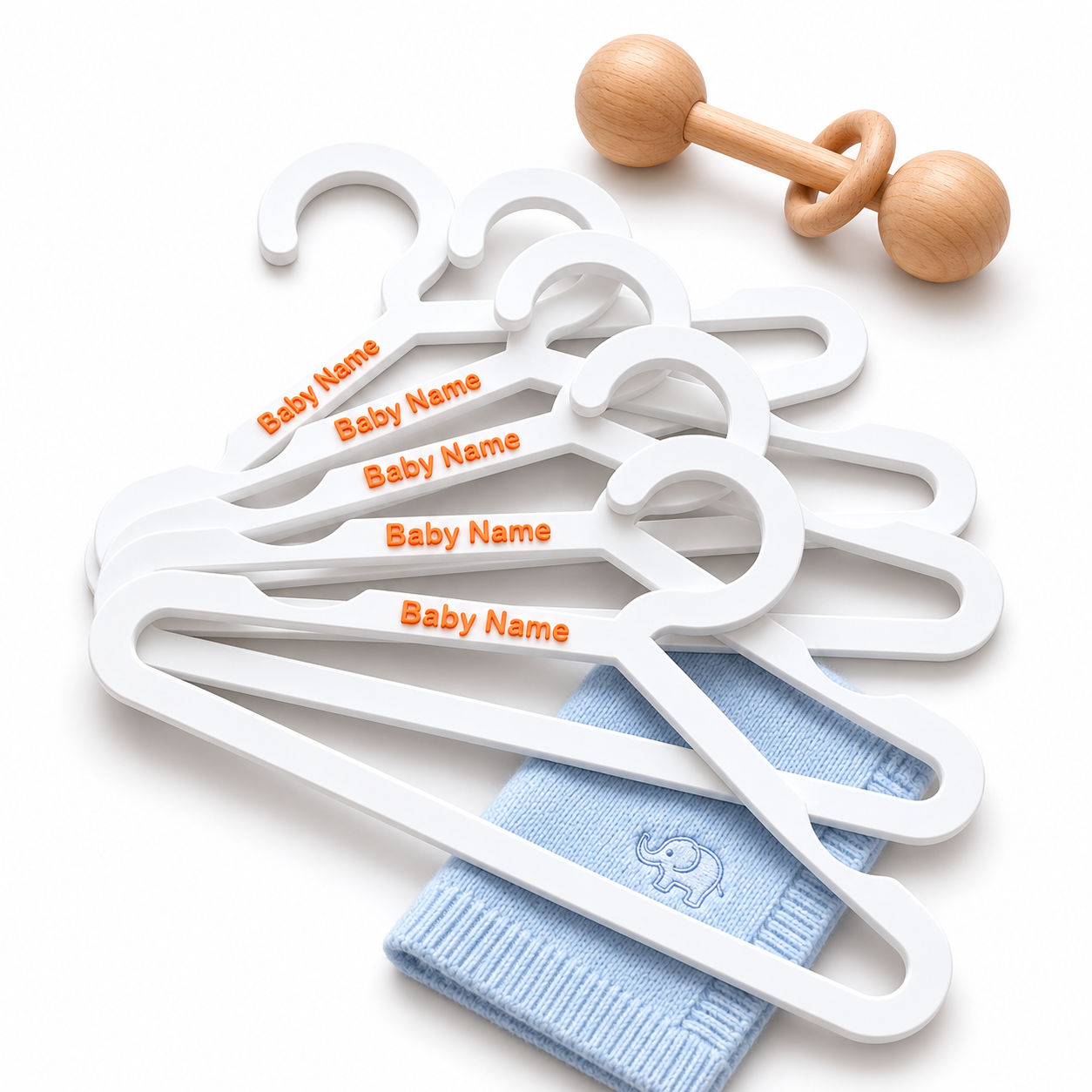 Personalised Baby Name Hangers