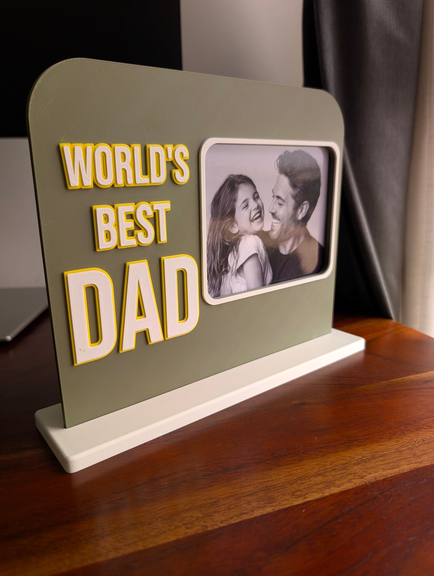 Personalised Father's Day Photo Desk Standee