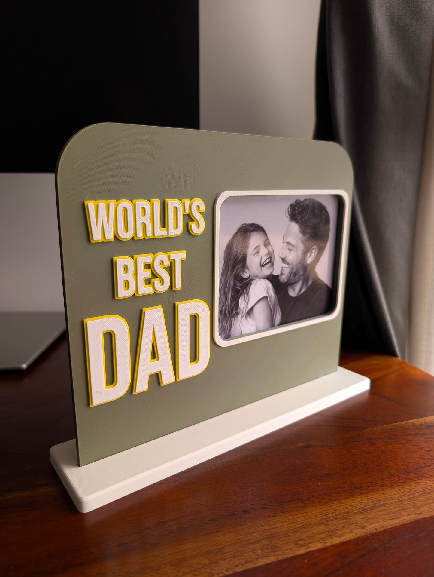 Personalised Father's Day Photo Desk Standee