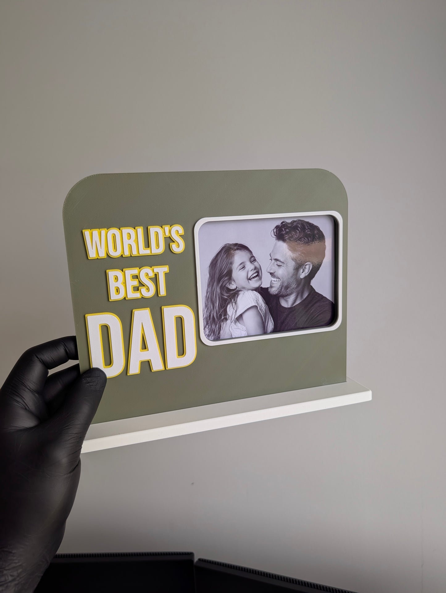 Personalised Father's Day Photo Desk Standee