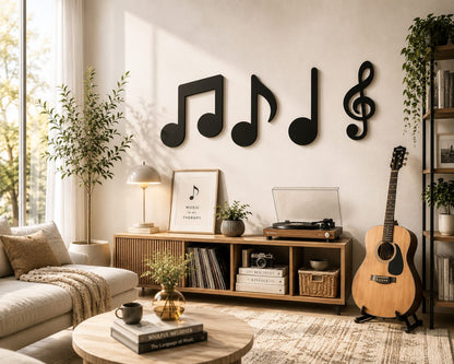 Melody Wall Art Set — Handcrafted Musical Wall Décor